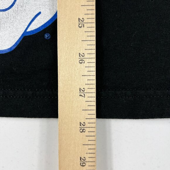 Jansport Saint Louis Billakens Shirt Medium Black Wrap Around Short Sleeve Tee - Picture 10 of 12